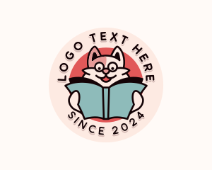 Dog Pet Book logo design