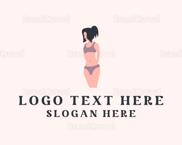 Erotic Underwear Fashion Logo