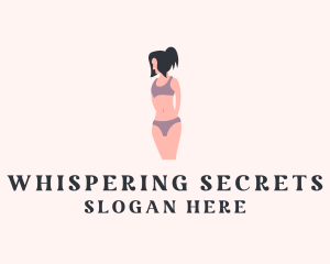 Intimate - Erotic Underwear Fashion logo design