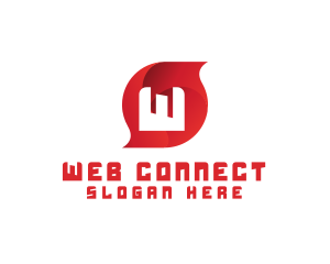 Gradient Business Internet Company  logo design