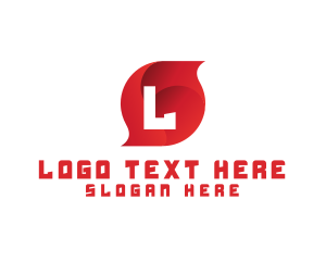 Technology - Gradient Business Internet Company logo design
