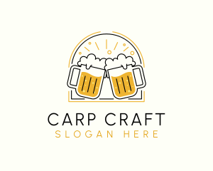 Craft Beer Mug logo design