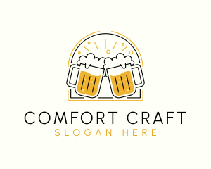 Craft Beer Mug logo design