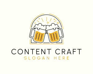 Craft Beer Mug logo design