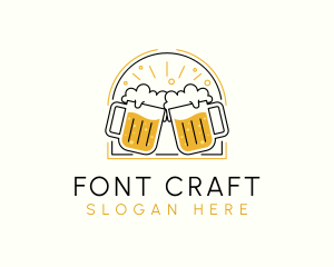 Craft Beer Mug logo design