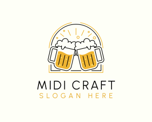 Craft Beer Mug logo design