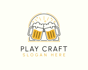 Craft Beer Mug logo design