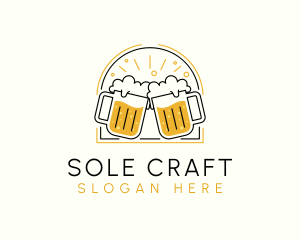 Craft Beer Mug logo design