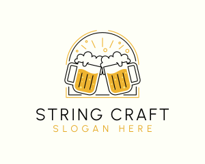 Craft Beer Mug logo design