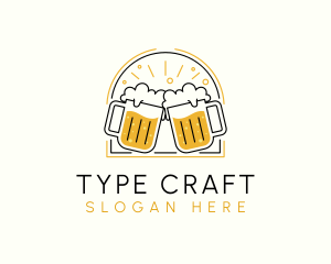 Craft Beer Mug logo design