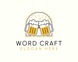 Craft Beer Mug logo design