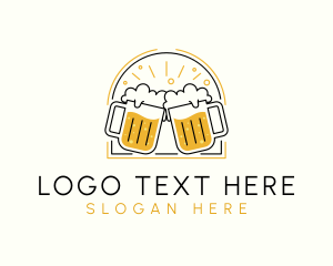 Alcoholic - Craft Beer Mug logo design