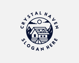 Mountain House Roofing logo design