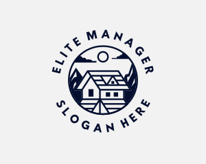 Mountain House Roofing logo design