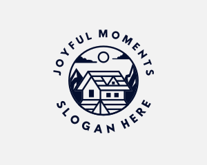 Mountain House Roofing logo design