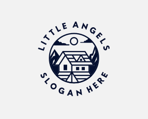 Mountain House Roofing logo design