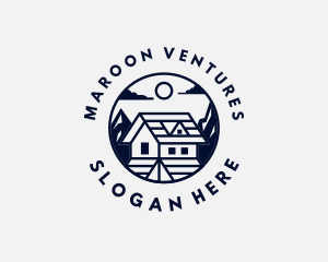 Mountain House Roofing logo design