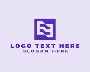 Architecture - Futuristic Tech Company logo design