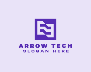 Futuristic Tech Company logo design