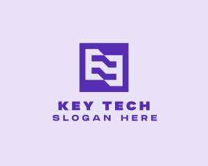 Futuristic Tech Company logo design