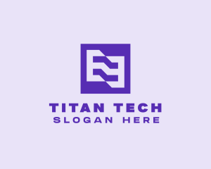 Futuristic Tech Company logo design