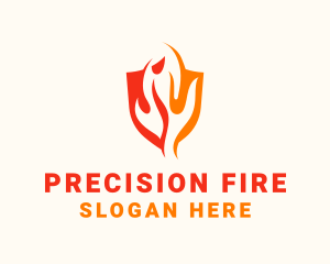 Industrial Fire Protection logo design