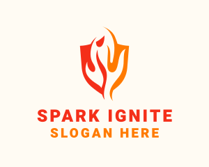 Industrial Fire Protection logo design