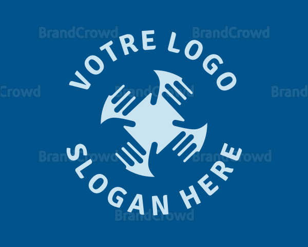 Hand Community  Team Logo