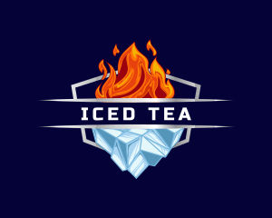 Fire Ice Airconditioning logo design