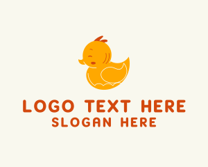 Duck - Rubber Duck Toy logo design