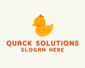 Duck - Rubber Duck Toy logo design