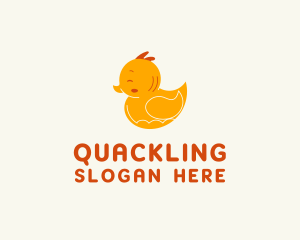 Rubber Duck Toy logo design