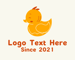 Toy Store - Rubber Duck Toy logo design