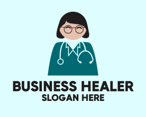 Doctor - Female Medical Doctor logo design