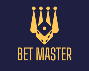Betting - Yellow Dice Game logo design