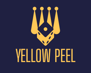 Yellow Dice Game  logo design