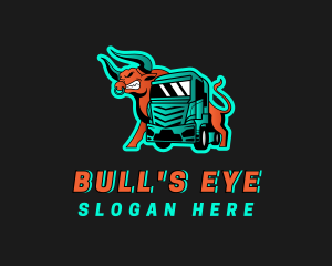 Tough Bull Truck logo design