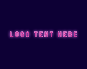 Wordmark - Neon Digital Brand logo design