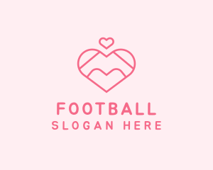 Valentine - Lovely Valentine Heart logo design
