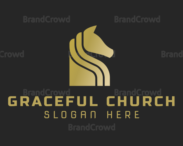 Premium Horse Brand Logo