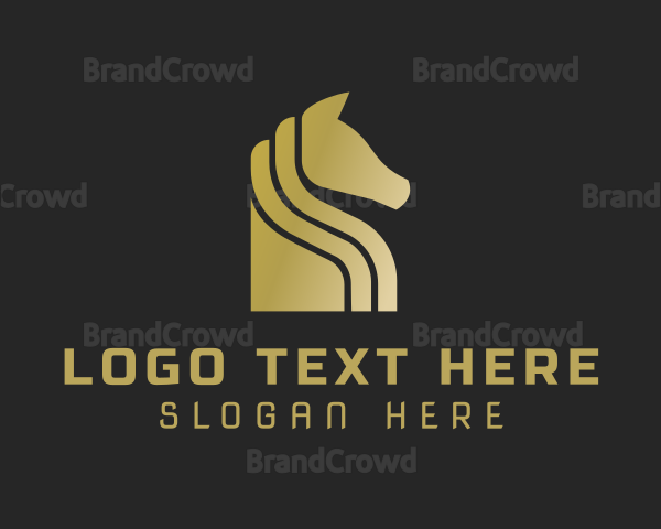 Premium Horse Brand Logo