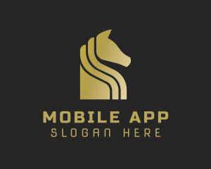 Premium Horse Brand Logo