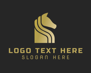 Premium Horse Brand Logo