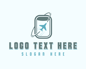 Forwarding - Porthole Plane Flight logo design