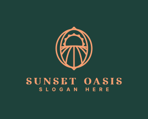 Sun Farm Field logo design