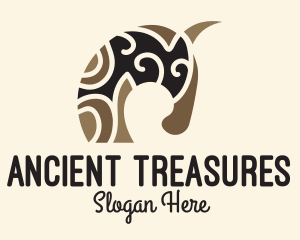 Tribal Primitive Horse logo design