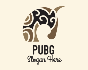 Cultural - Tribal Primitive Horse logo design