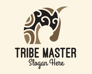 Tribal Primitive Horse logo design