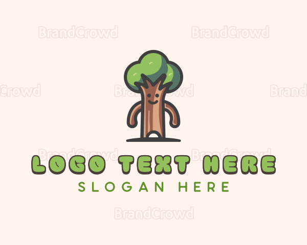 Botanical Garden Tree Logo