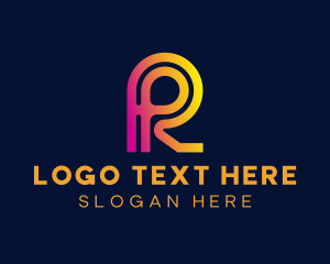 Creative Agency - Generic Startup Letter R logo design